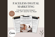 Faceless Digital Marketing: A Guide, a Marketing Template by Lynn Reese Designs (Thumbnail 2 of 5)
