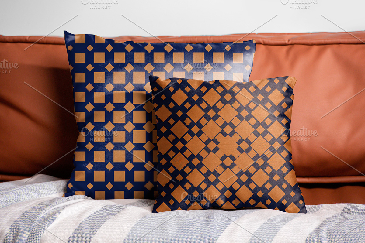 Halftone geometric seamless patterns, a Pattern Graphic by ExpressShop (Photo 4 of 4)