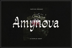 Amynova - Script Sans Serif Display