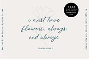 Marilyn Wilde Handwriting Script, a Script Font by Mila Garret (Thumbnail 15 of 18)