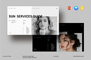 Services Guide, a Presentation Template by Alvi-Studio (Thumbnail 1 of 7)