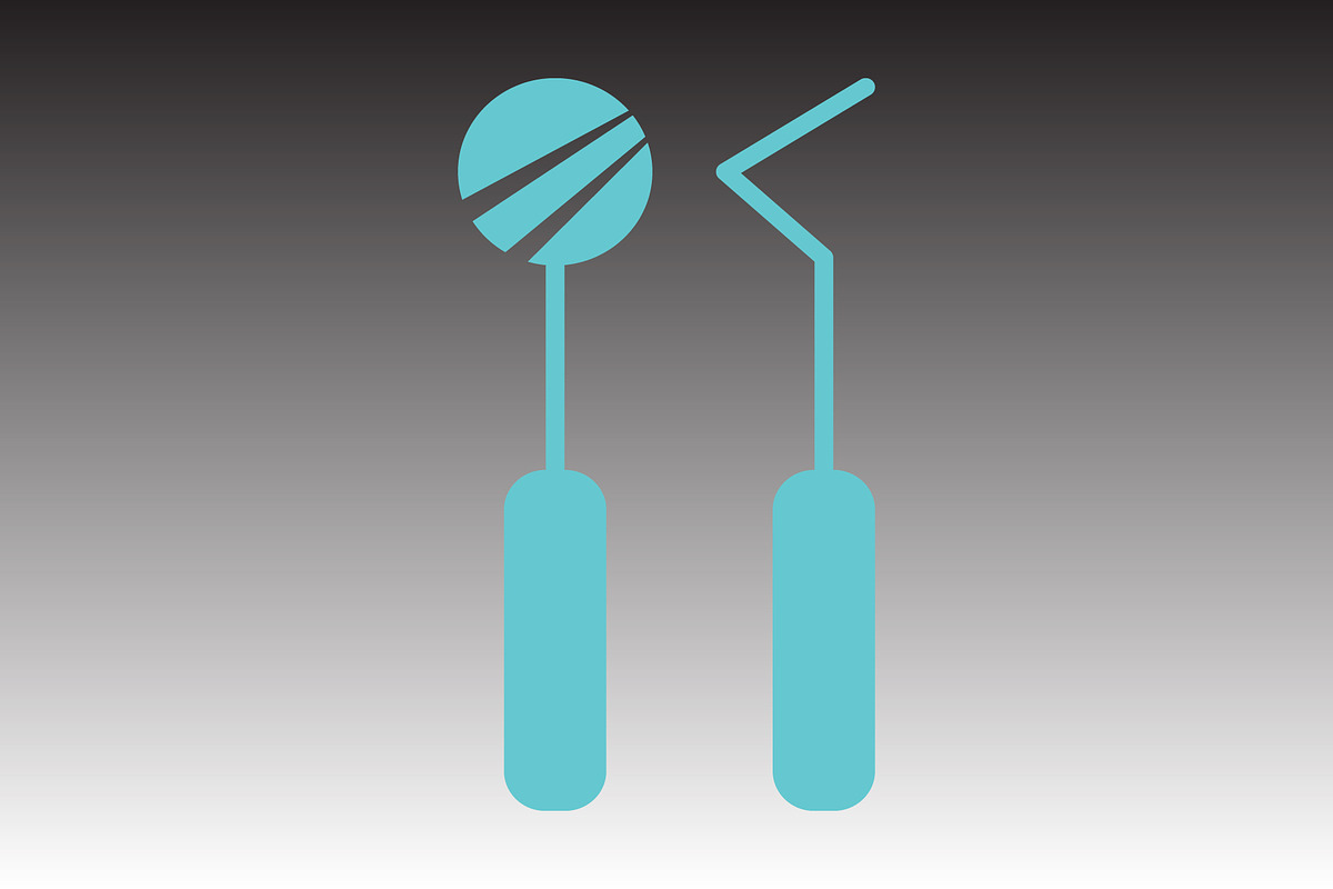 Dental icon design template, a Solid Icon by Sumberpangan (Photo 3 of 3)
