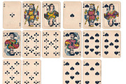 Antique German Whist Playing Cards 2, an Object Graphic by Betty Nane (Thumbnail 3 of 4)