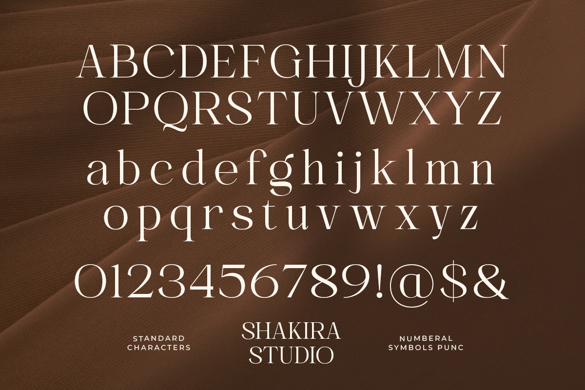 Voices Miracle - Minimal Elegant, a Serif Font by Shakira Studio (Photo 10 of 10)
