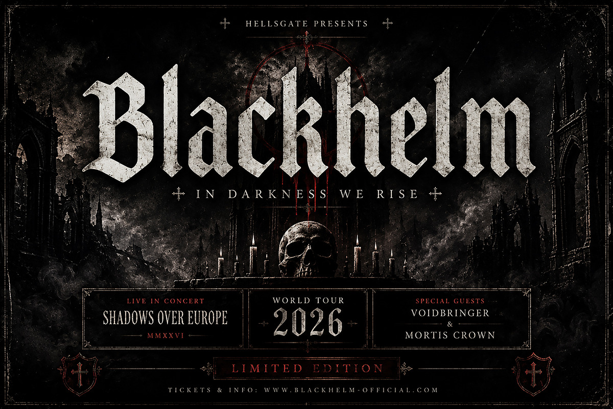 Blackhelm, a Blackletter Font by Wow Magic (Photo 2 of 4)