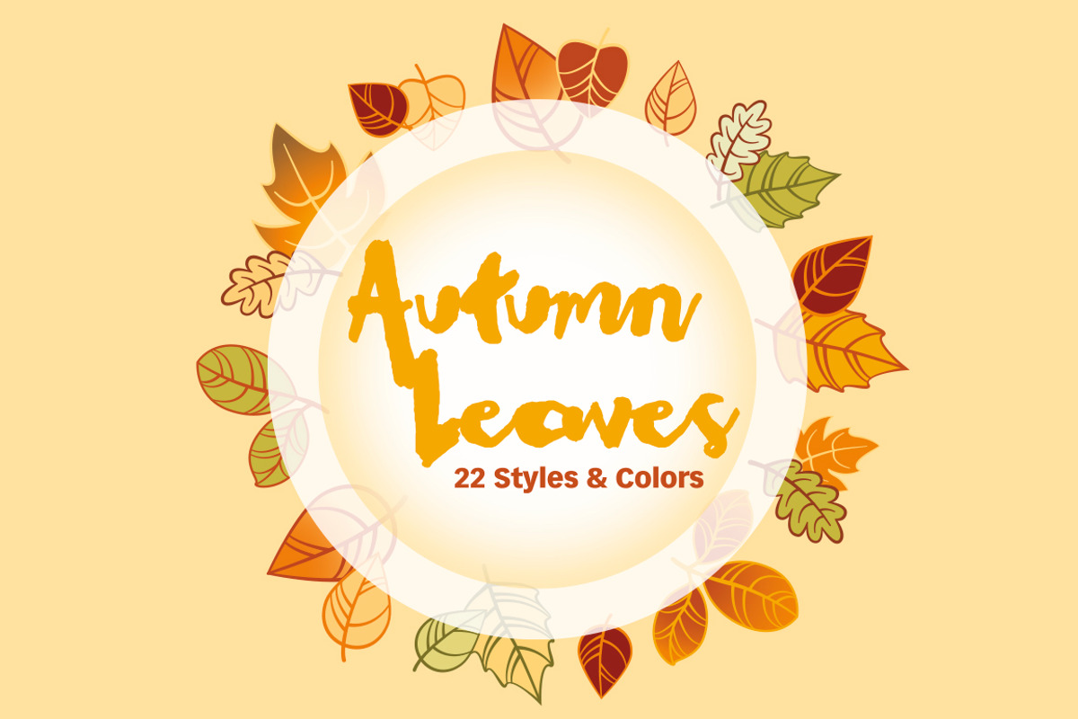 Autumn Leaves, a Graphic by CreativeFetch (Photo 1 of 3)