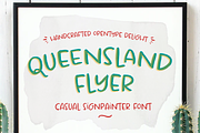 Queensland Flyer, a Sans Serif Font by KLUGE+CO (Thumbnail 1 of 10)