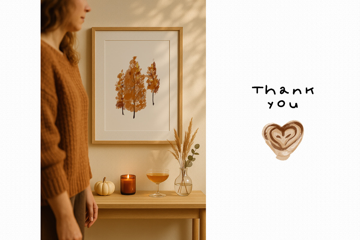 Whimsical Autumn: Hand-Drawn Items, an Object Graphic by divanovskaya_nv (Photo 12 of 12)