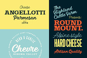 Steak & Cheese Bundle, a Slab Serif Font by Fenotype (Thumbnail 7 of 14)