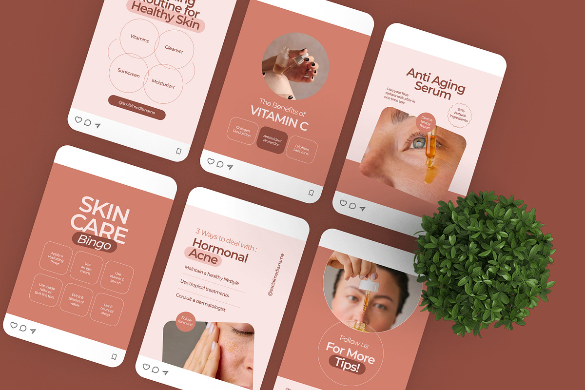 Skincare - Instagram Post, a Resume Template by Izdihaar_Studio (Photo 2 of 3)