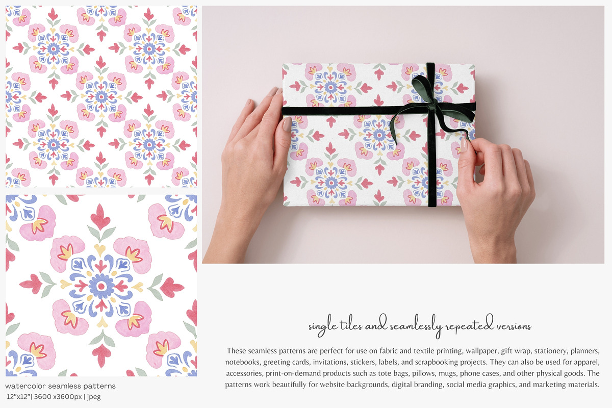 scandinavian folk art patterns, a Pattern Graphic by Patishop Art (Photo 9 of 9)