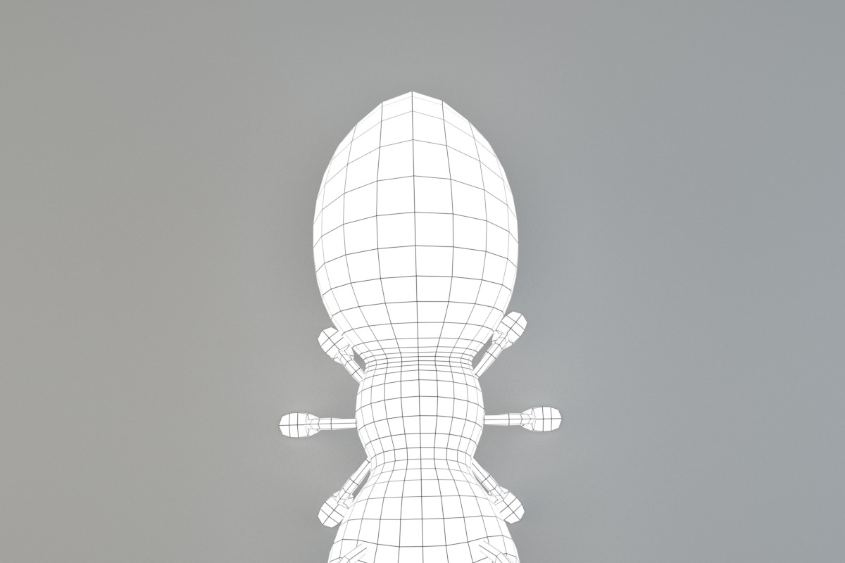 Cartoon Ant, an Animal 3D Model by XYZ Space (Photo 7 of 7)