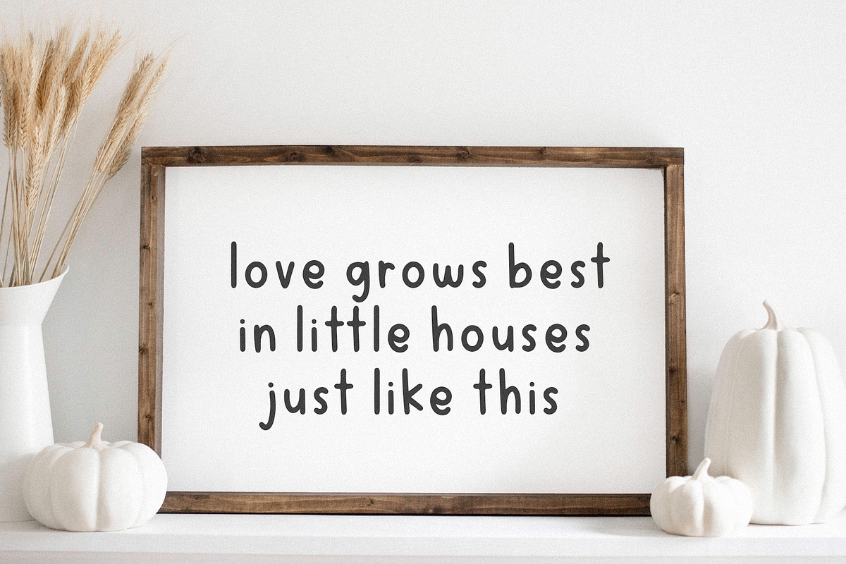 Rosemary | Handwritten Print Font, a Font by KA Designs (Photo 3 of 9)