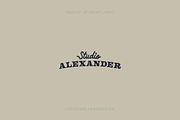 Offshore Display Font, a Font by Studio Alexander (Thumbnail 7 of 7)