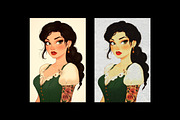 Old Halftone Printer Effect, a Layer Style Add-On by Design Squad (Thumbnail 4 of 7)
