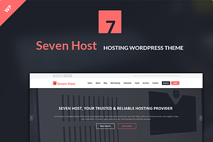 Seven Host - Hosting WordPress Theme