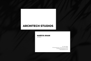 Architech BusinessCard Design