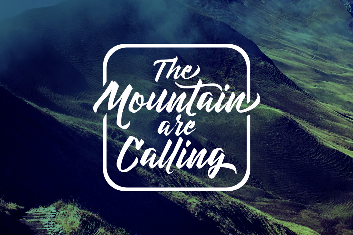 DeHangster Typeface preview 2