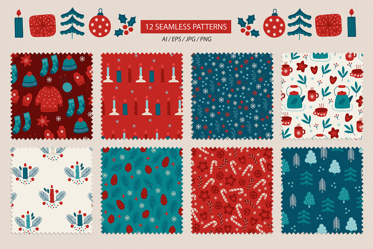 Cozy Winter Kit, a Seasonal Illustration by miumiu (Photo 3 of 15)