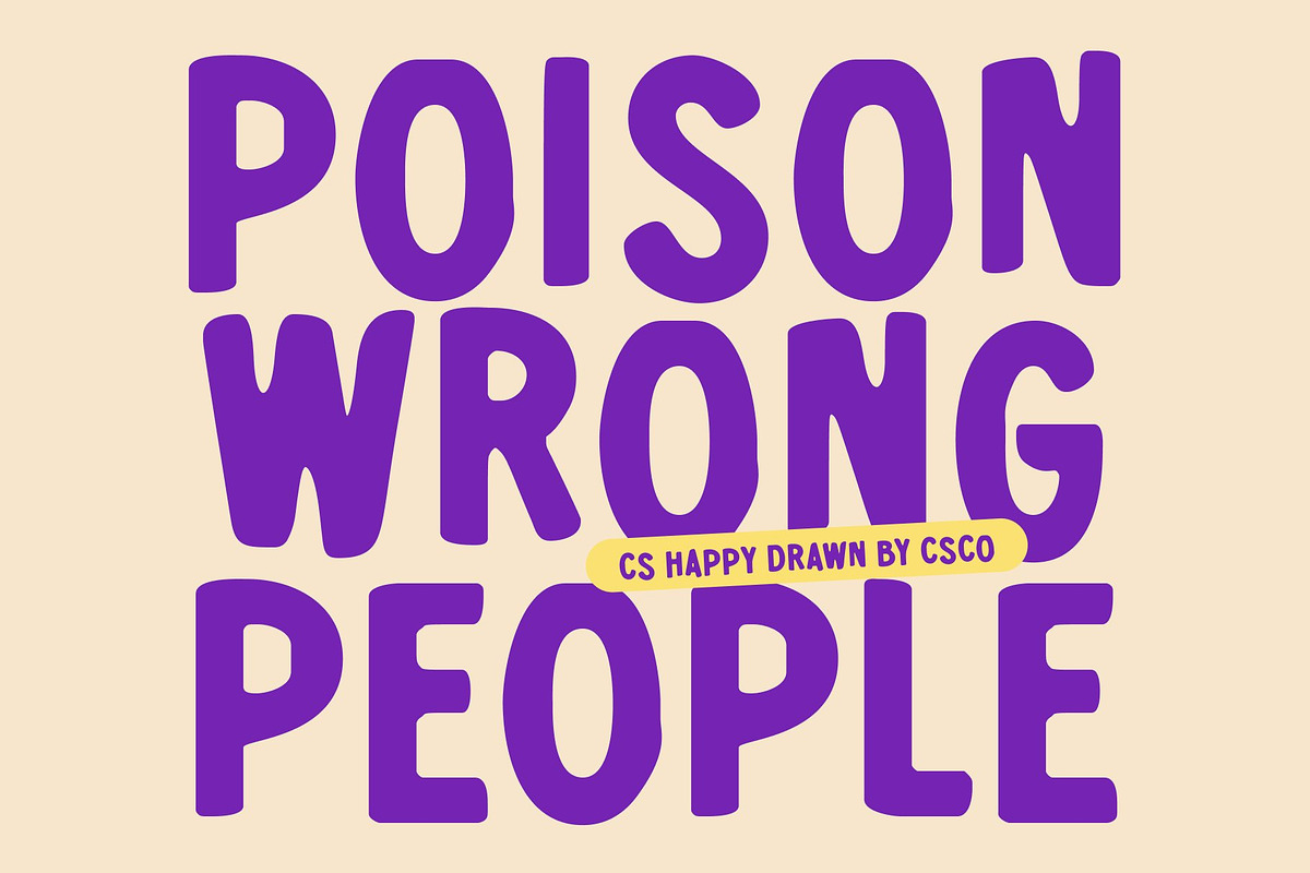 CS Happy Drawn, a Sans Serif Font by Craft Supply Co. (Photo 6 of 8)
