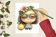 Whimsical Summer Clipart Bundle., an Illustration by SVGArt (Thumbnail 8 of 9)