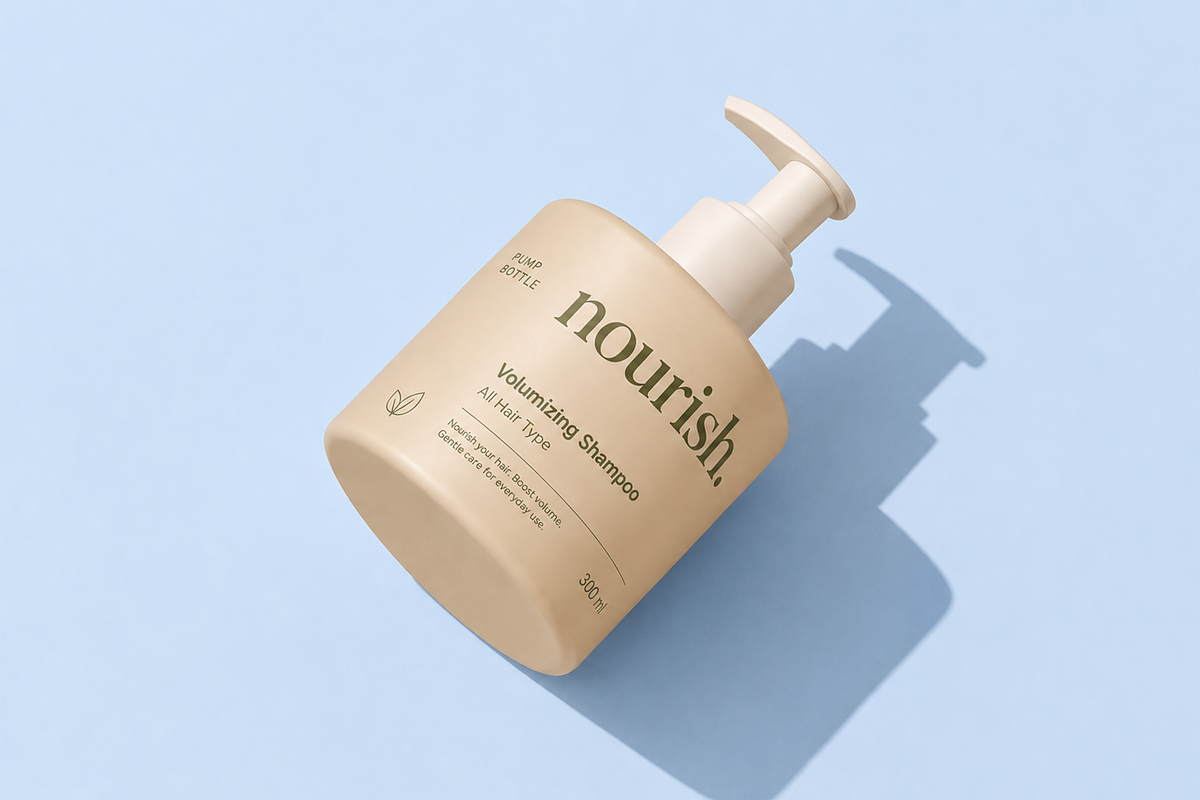 Beauty Product Pump Bottle Mockup, a Packaging Mockup by Custom.scene (Photo 4 of 4)