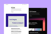 Lucid Portfolio Template · Framer, a Landing Page Template by Bryn Taylor (Thumbnail 5 of 5)
