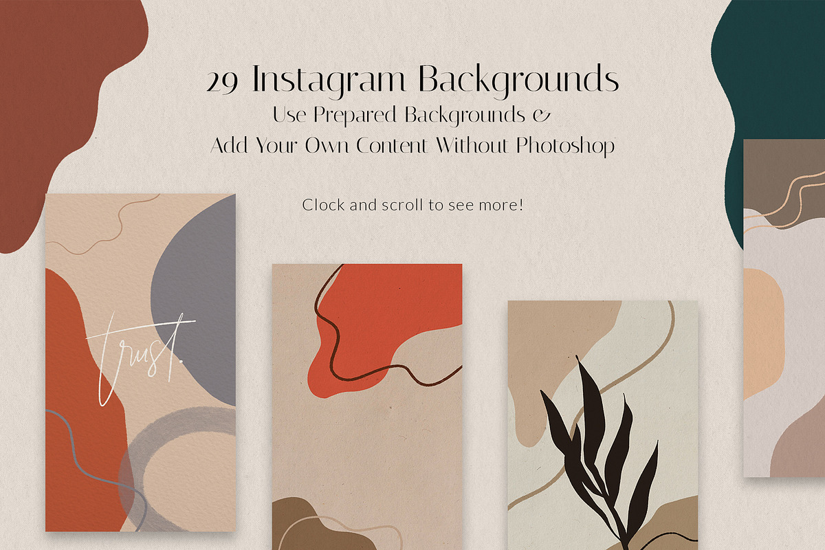 #InstaCool Instagram Story Templates, a Social Media Template by SilverStag Type Foundry (Photo 4 of 15)