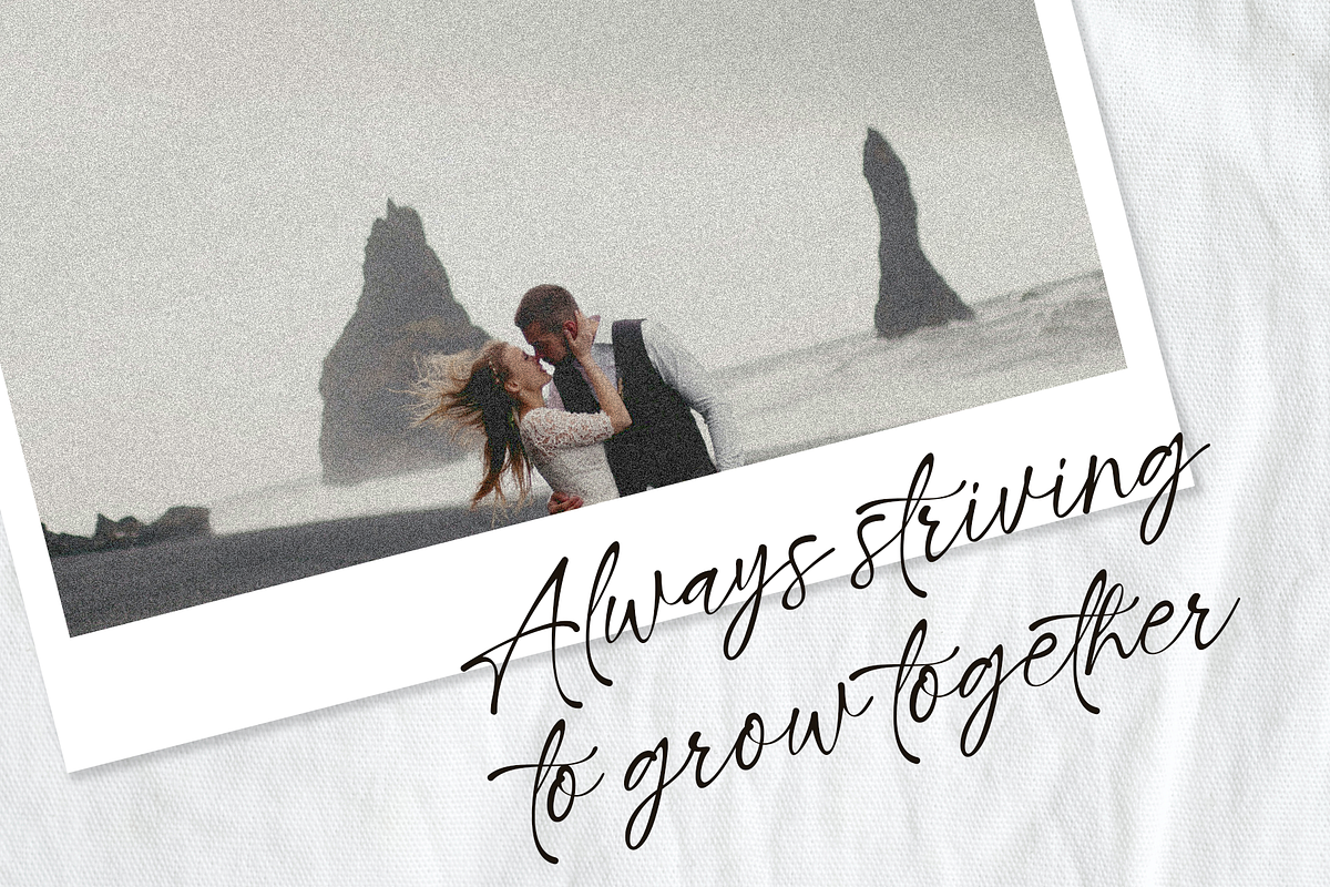 Sophia Authney, a Script Font by MJB Letters (Photo 9 of 10)
