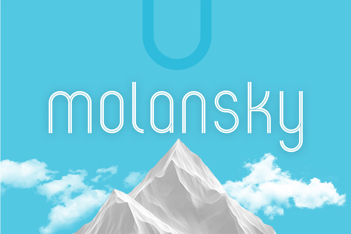 Molansky, a Font by Aarley Kaiven (Photo 1 of 7)