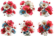 Spring Cosmos Flower Clipart, an Illustration by CraftArtStudio (Thumbnail 5 of 6)