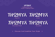 Utonaf - Korean Style Font, a Sans Serif Font by twinstd (Thumbnail 2 of 10)