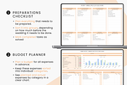 Wedding Planner Bundle Spreadsheet, a Templates & Theme by MondaySpark (Thumbnail 2 of 7)