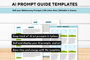 AI Art Prompt Guide Template Canva, a Templates & Theme by Sellers Resource Hub (Thumbnail 1 of 3)
