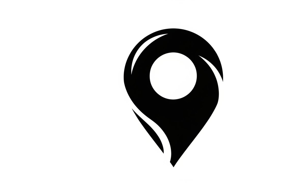 Modern location pin silhouettes, an Illustration by Amazin_art (Photo 20 of 31)