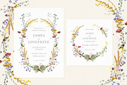 Vintage Floral Wedding Invite Bundle, an Invitation Template by Wedding Whippet (Thumbnail 2 of 10)