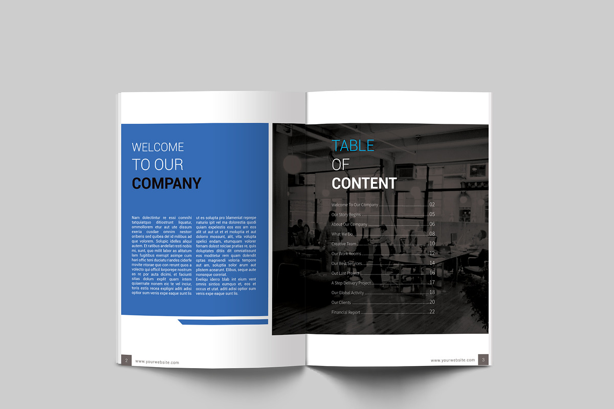 Company Profile, a Brochure Template by BoriesBechker (Photo 2 of 13)
