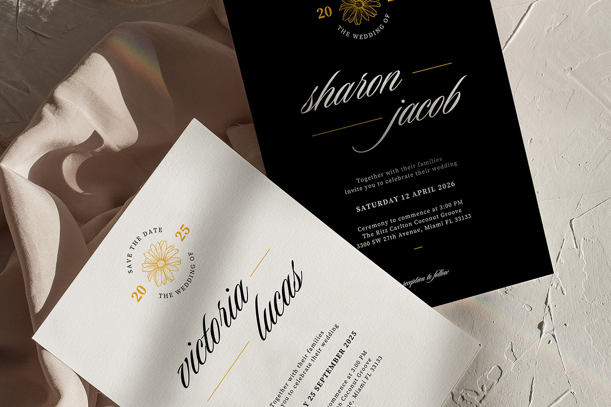 Minimalist Invitation Canva Template, an Invitation Template by microstd (Photo 5 of 6)