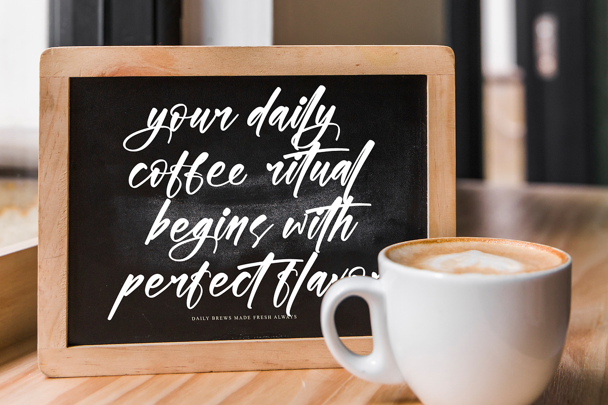 Brighters Radiant, a Handwritten Font by operatype.co (Photo 11 of 15)