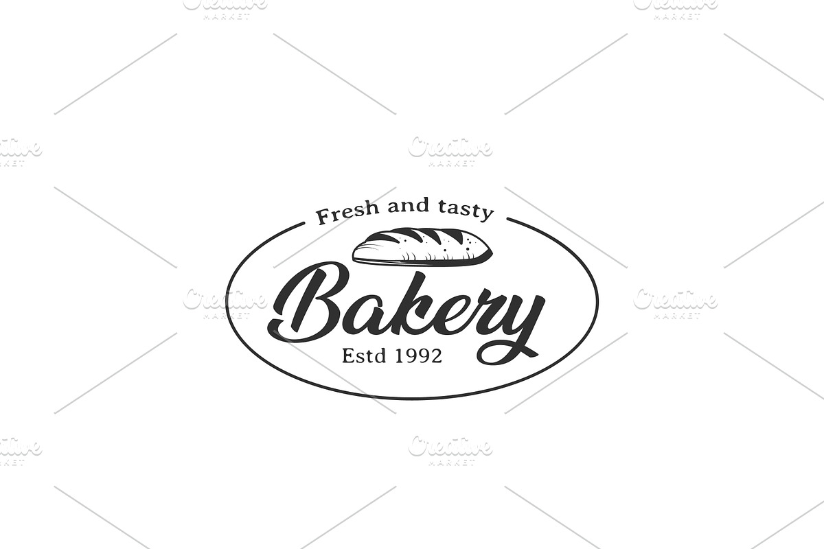 Bakery Cake Shop Logo Design