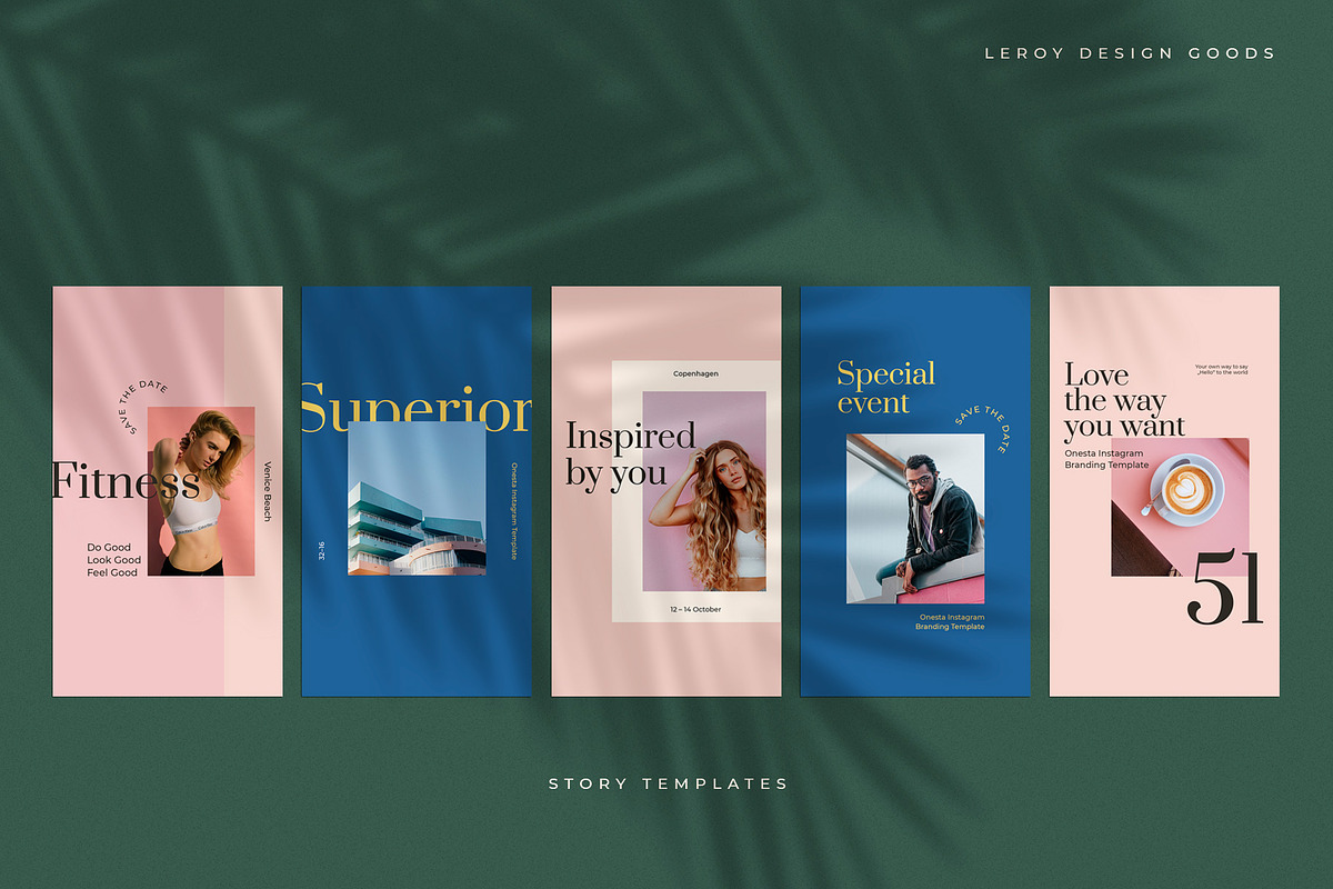 ONESTA - Canva Instagram Template, a Social Media Template by LEROY Design (Photo 8 of 9)