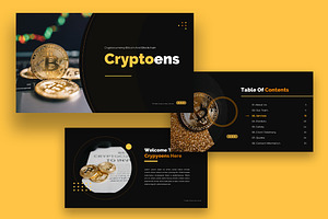 Cryptoens - Cryptocurrency PPT