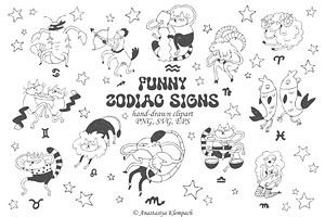 Funny Zodiac Characters