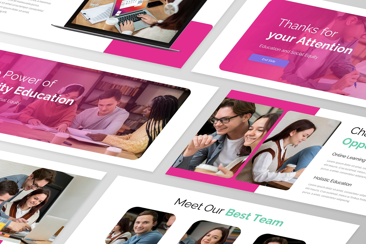 EducatePower - Education PowerPoint, a Presentation Template by GraphauseProject (Photo 5 of 6)