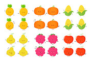 Fruits & Vegetables bundle, a Food Illustration by Slavko Kahovsky (Thumbnail 3 of 6)