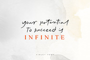 Finley Font, a Script Font by vuuuds (Thumbnail 11 of 11)