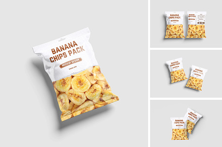 Snack Packaging Mockup, a Packaging Mockup by Riel Concept
