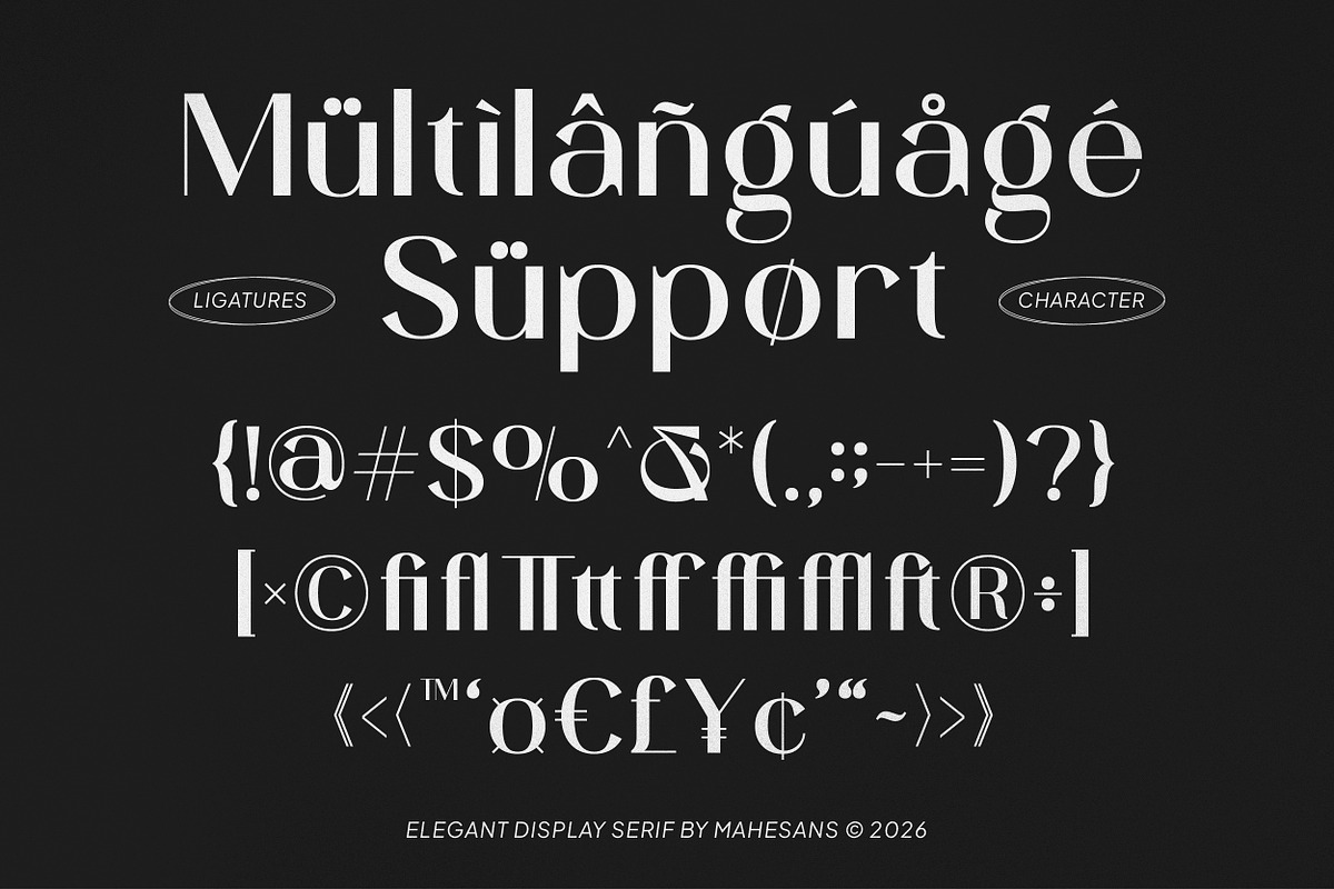 Matteo – Elegant Display Sans Serif, a Sans Serif Font by Mahesans Co (Photo 10 of 10)