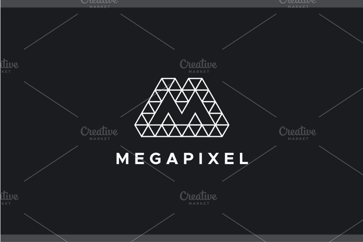 Megapixel - M Logo, a Branding & Logo Template by yopie (Photo 2 of 3)