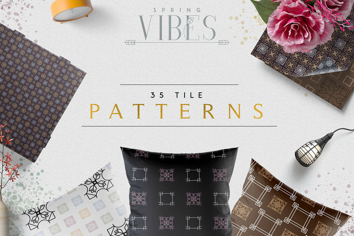 [Spring Vibes] 35 Tile Patterns -50%